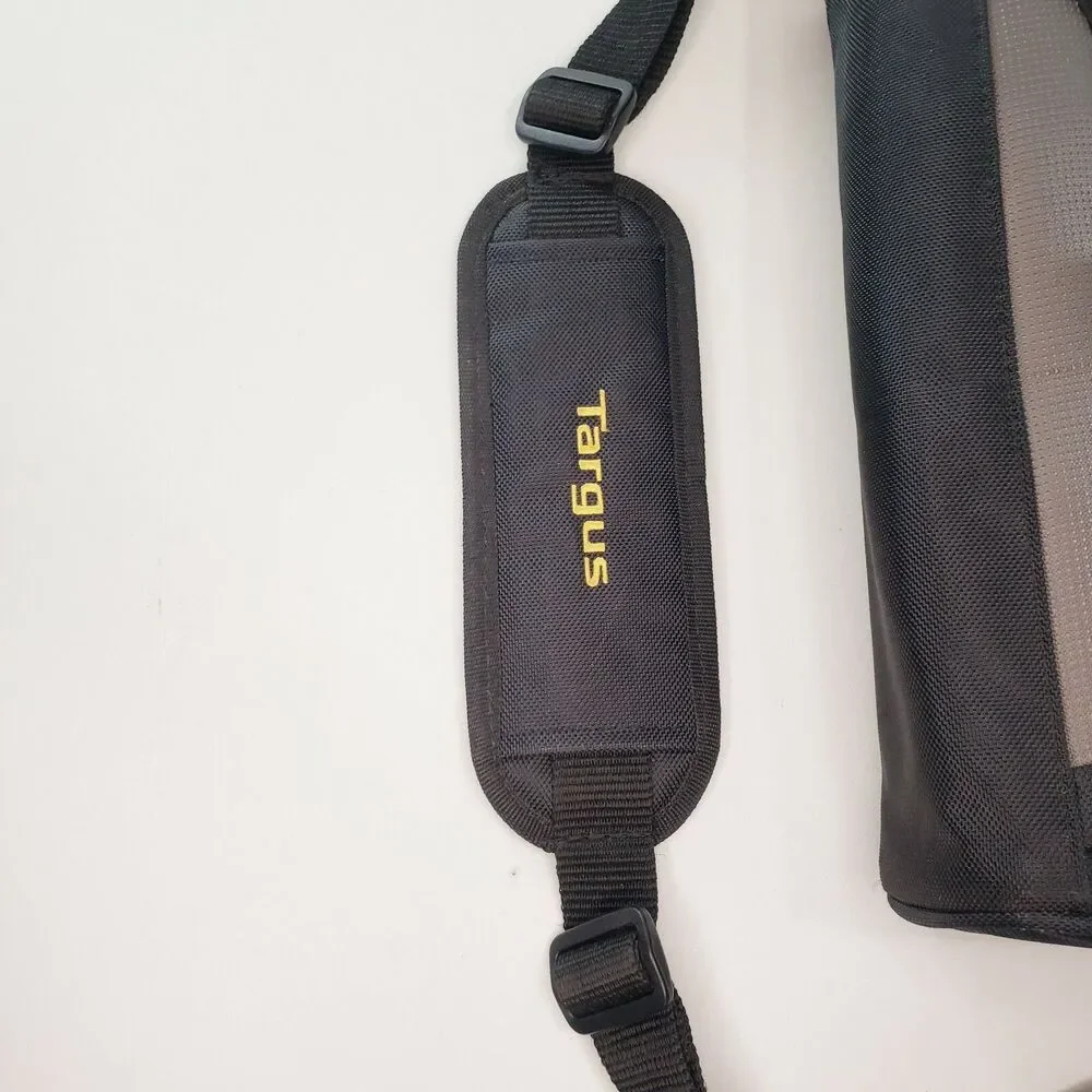 Targus CityGear Mini Messenger Bag iPad Tablets Soft Case Carrier Black Grey